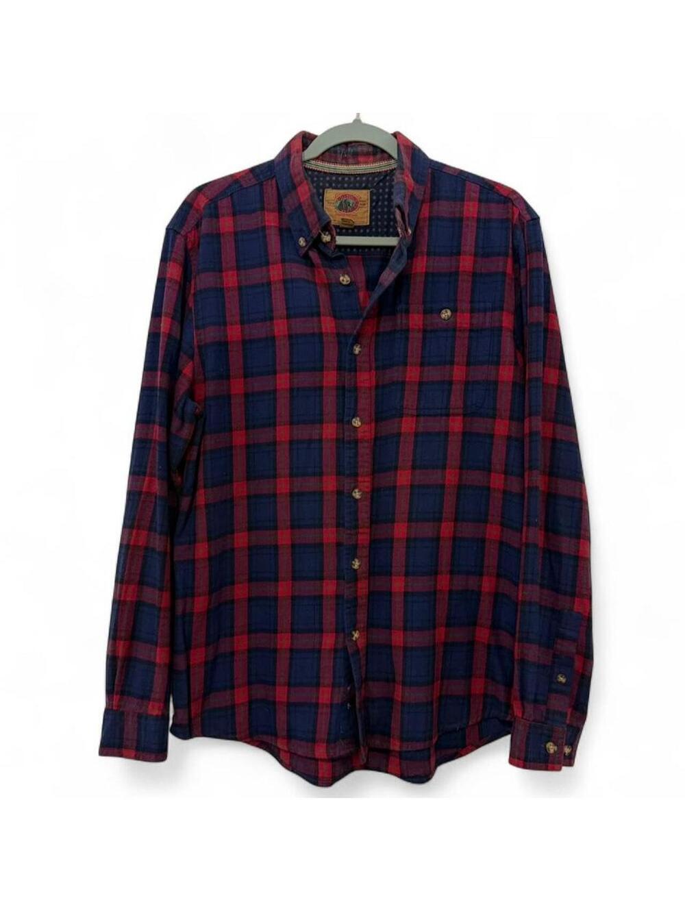 Vintage Boston Traders Men's plaid Shirt